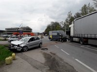 Verkehrsunfall KTM Einfahrt